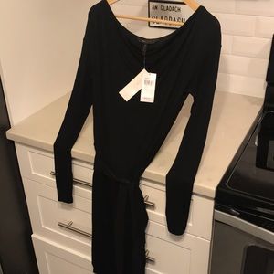 BCBGMaxAzaria multiwear black dress
